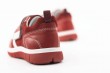 Детски спортни обувки в червена напа и велур Thumb